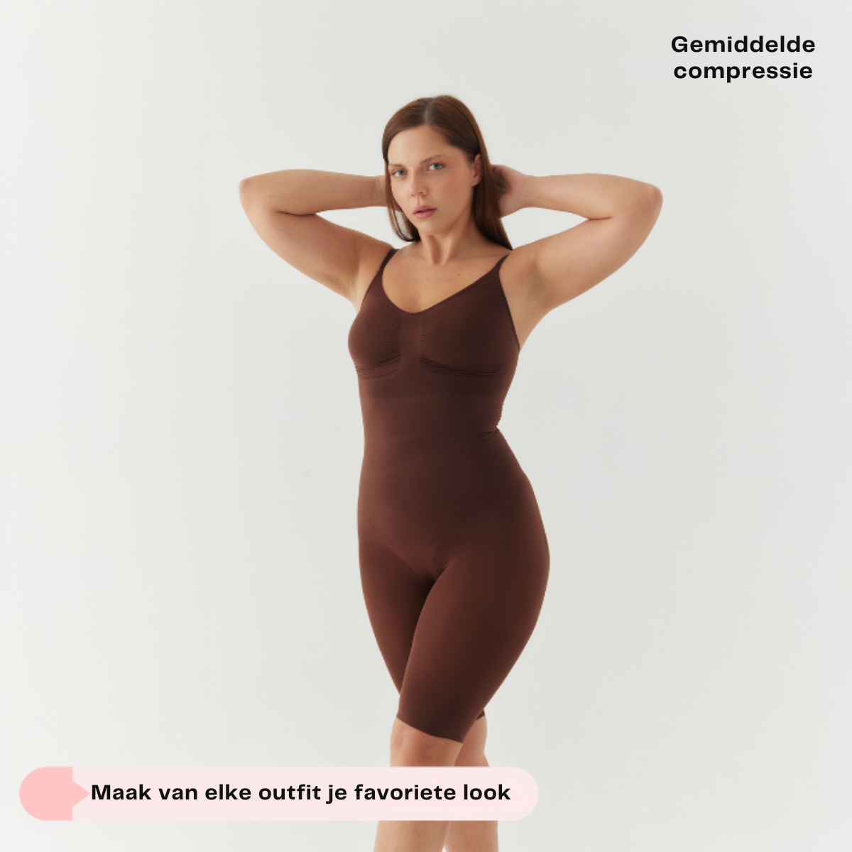 Shalux© - Bodysuit Sculpting Shapewear met Shorts
