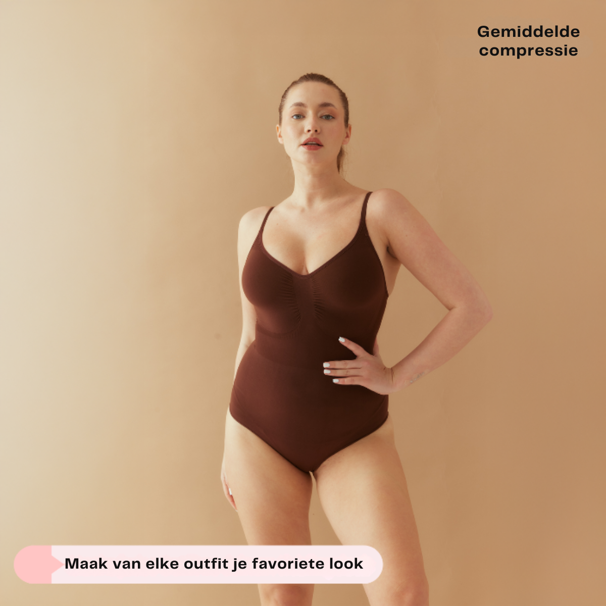 Shalux© - Bodysuit Sculpting Shapewear met Slip