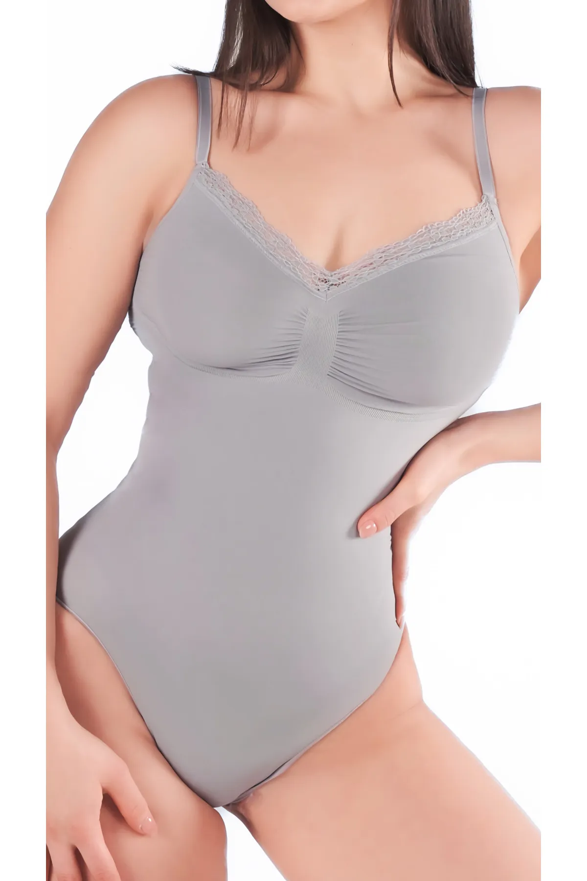 Shalux© - Bodysuit Sculpting Shapewear met Kanten Slip limited edition