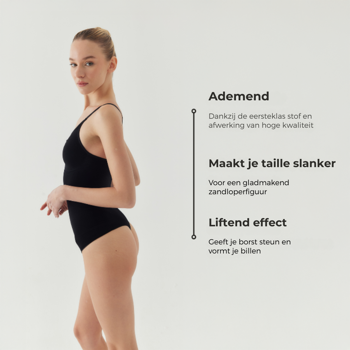 Shalux© - Bodysuit Sculpting Shapewear met Slip