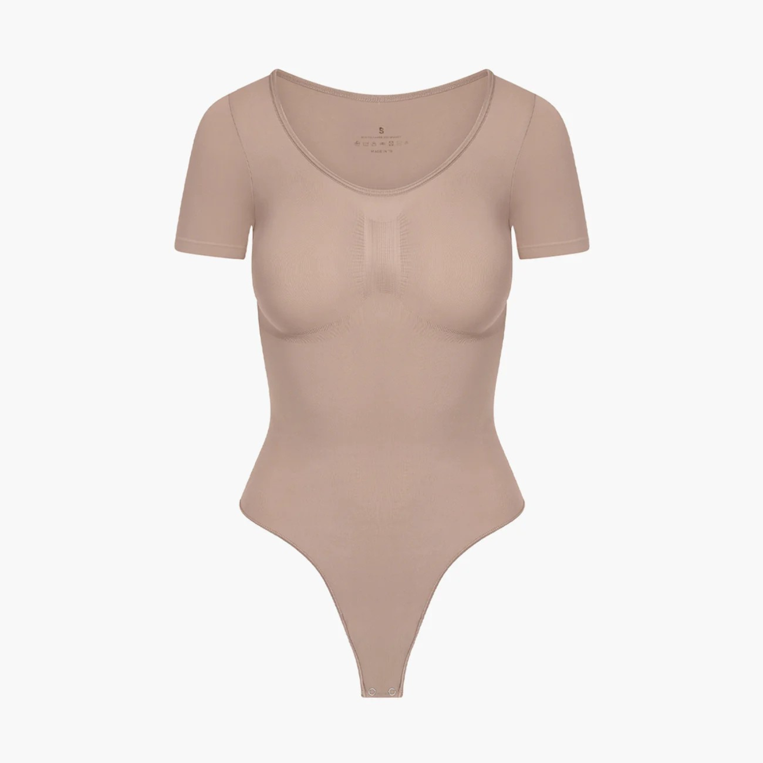 Shalux© - Bodysuit Sculpting Shapewear T-Shirt met String