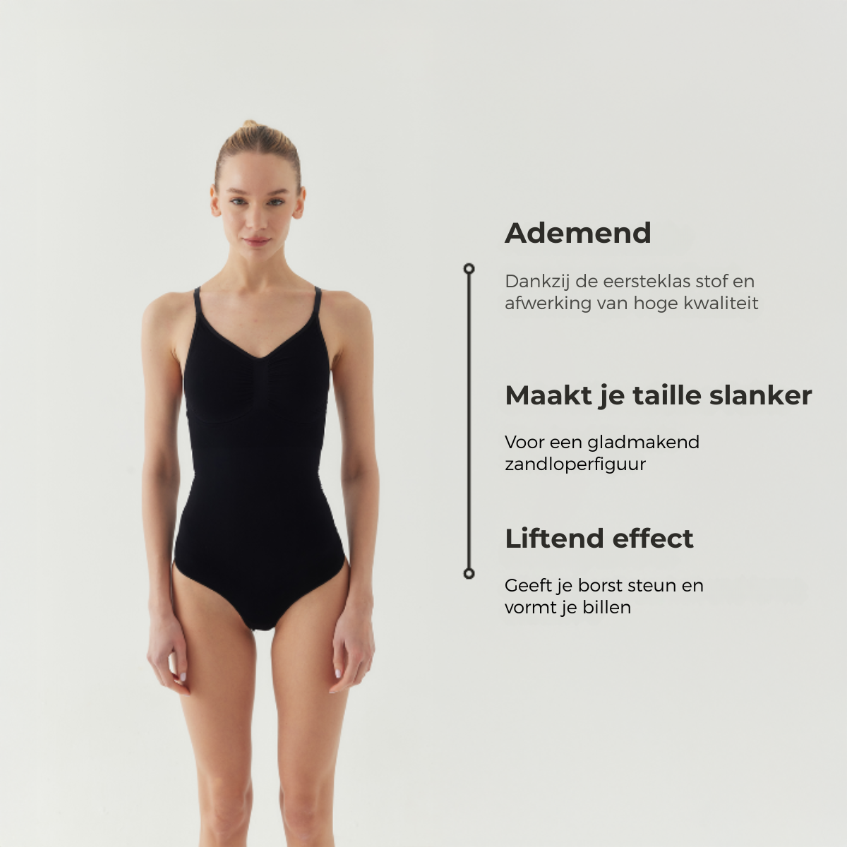 Shalux© - Bodysuit Sculpting Shapewear met String