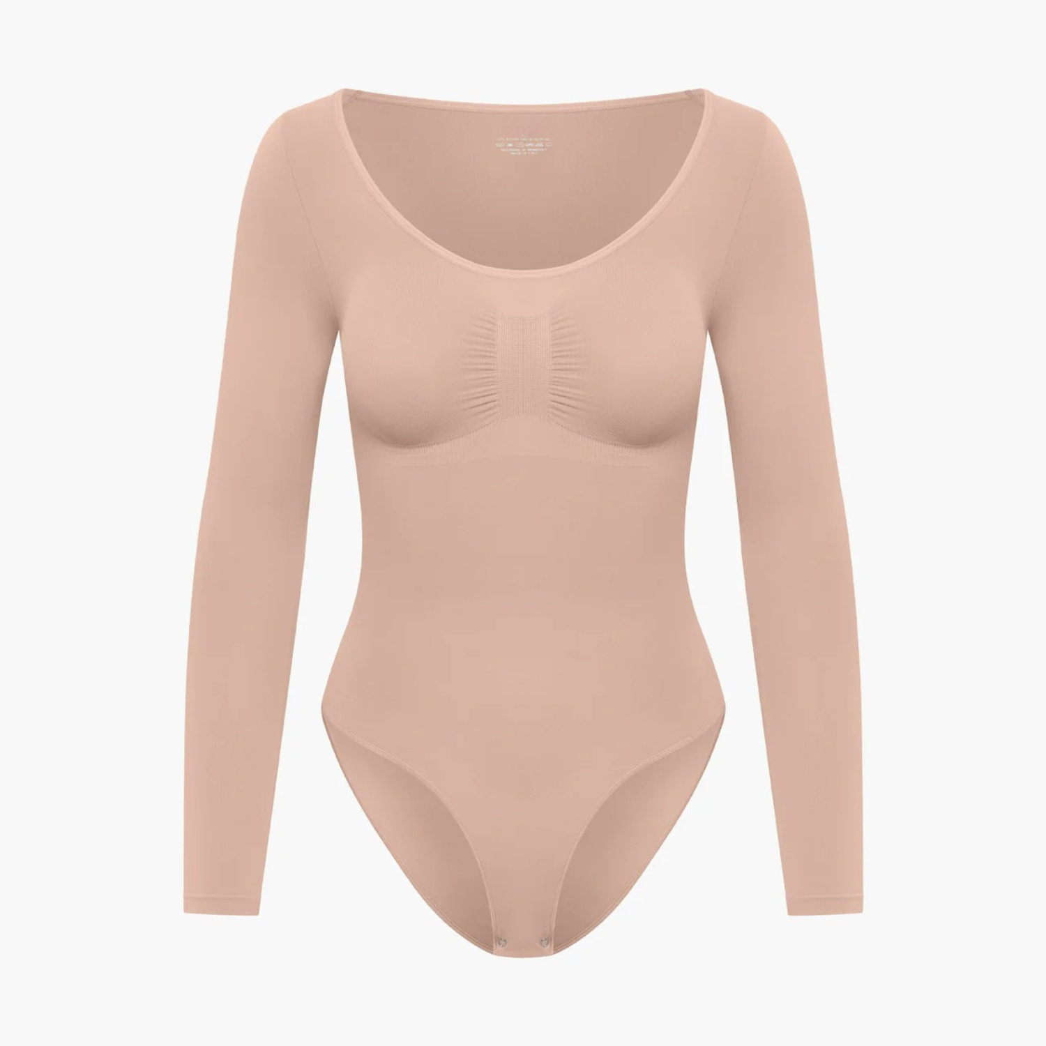 Shalux© - Bodysuit Sculpting Shapewear Longsleeve met Slip
