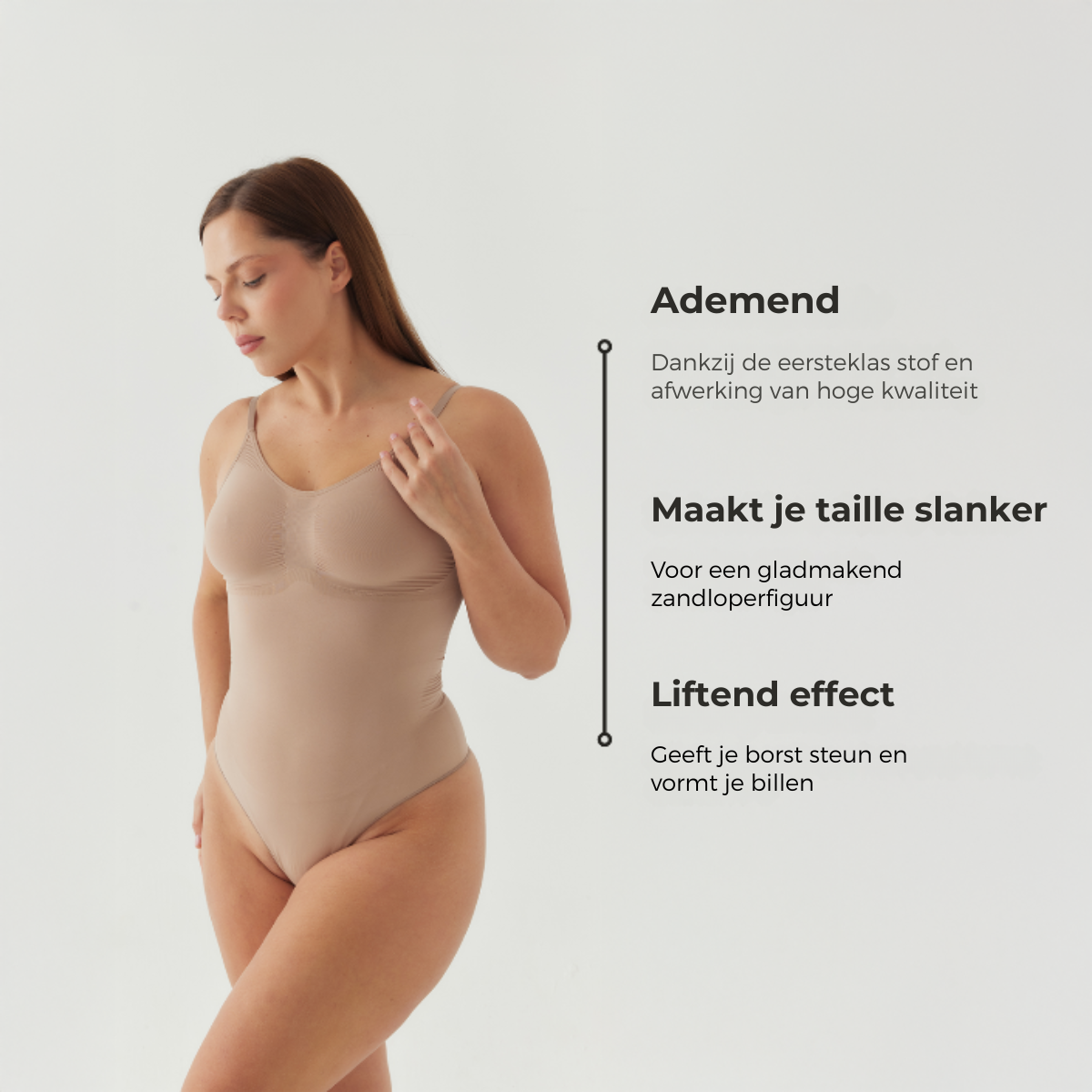 Shalux© - Bodysuit Sculpting Shapewear met Slip