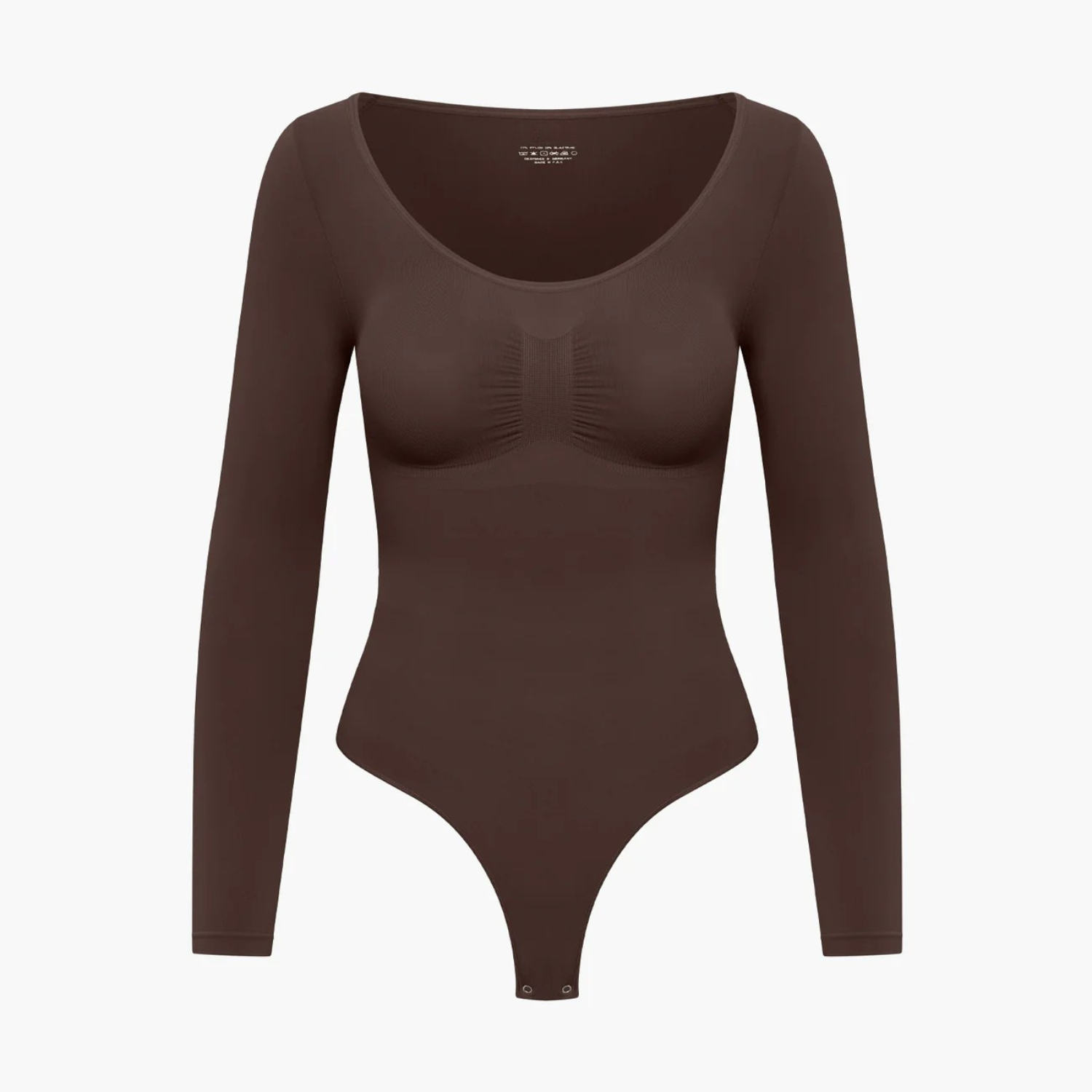 Shalux© - Bodysuit Sculpting Shapewear Longsleeve met String