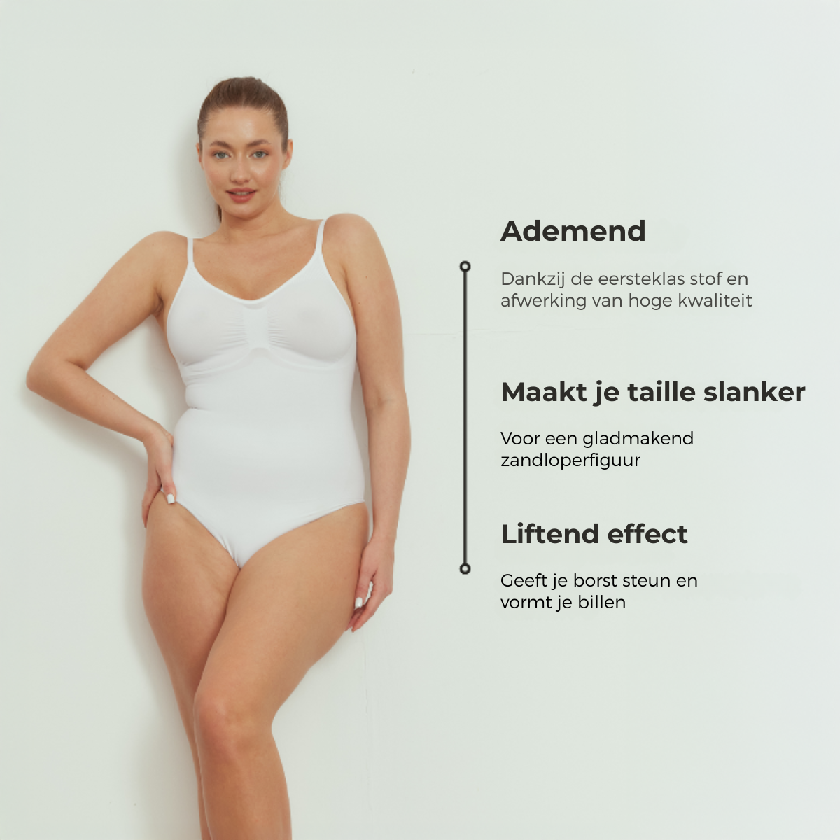 Shalux© - Bodysuit Sculpting Shapewear met Slip