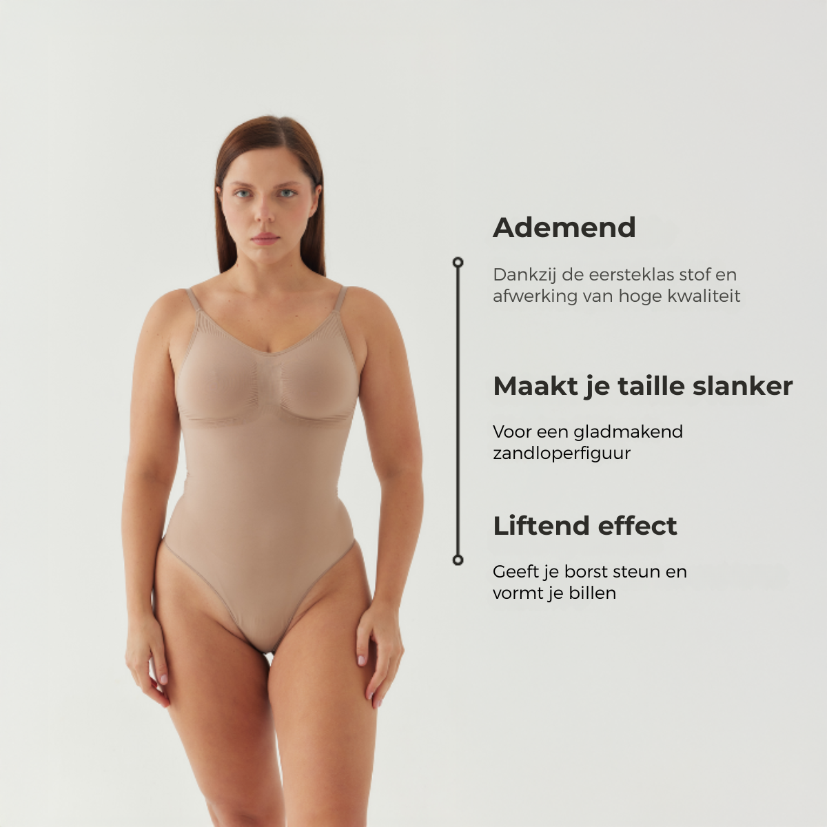 Shalux© - Bodysuit Sculpting Shapewear met String
