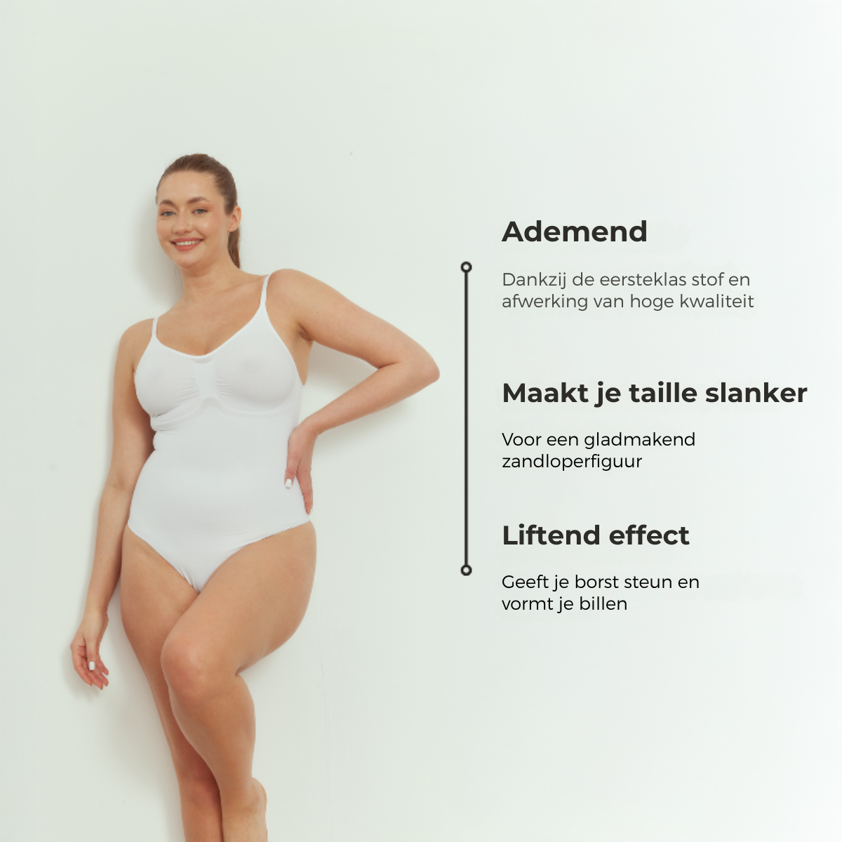 Shalux© - Bodysuit Sculpting Shapewear met String